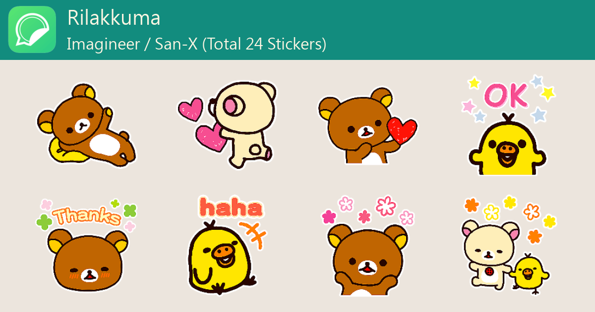 Rilakkuma - WhatSticker